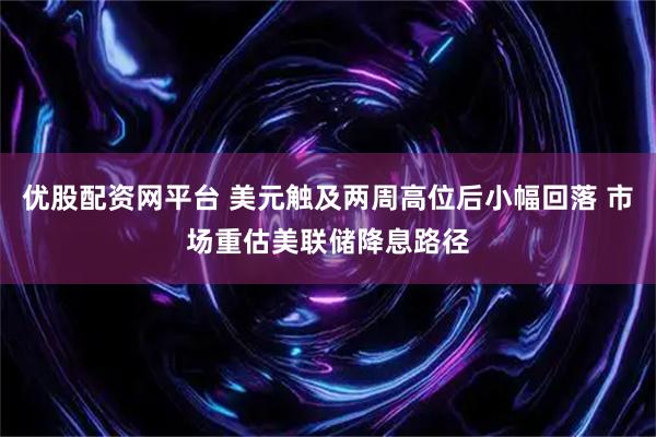 优股配资网平台 美元触及两周高位后小幅回落 市场重估美联储降息路径